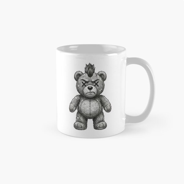 Item preview, Dead-Eye Plushie No.2: Punk Teddy Bear designed and sold by NO BEAVER NO PUNK.