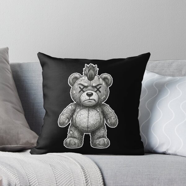 Item preview, Dead-Eye Plushie No.2: Punk Teddy Bear designed and sold by NO BEAVER NO PUNK.
