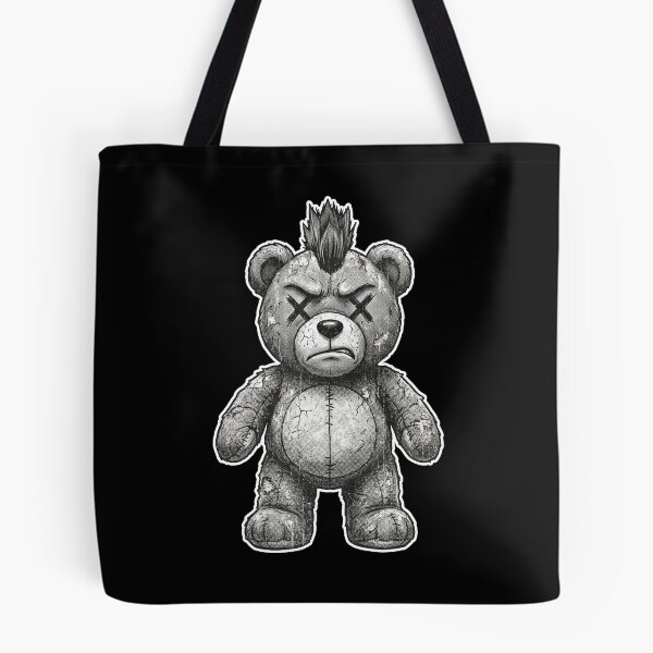Item preview, Dead-Eye Plushie No.2: Punk Teddy Bear designed and sold by NO BEAVER NO PUNK.