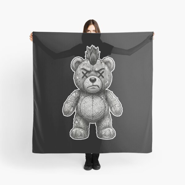 Item preview, Dead-Eye Plushie No.2: Punk Teddy Bear designed and sold by NO BEAVER NO PUNK.