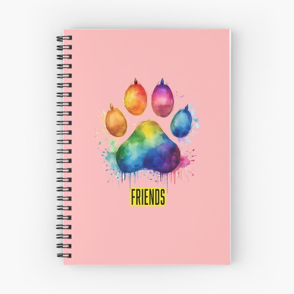Item preview, RAINBOW DOG PAW.   FRIENDS designed and sold by BIGPIX91011.