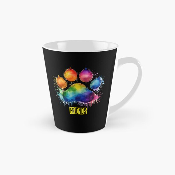 Item preview, RAINBOW DOG PAW.   FRIENDS designed and sold by BIGPIX91011.