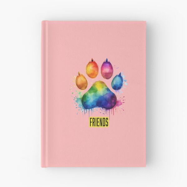 Item preview, RAINBOW DOG PAW.   FRIENDS designed and sold by BIGPIX91011.