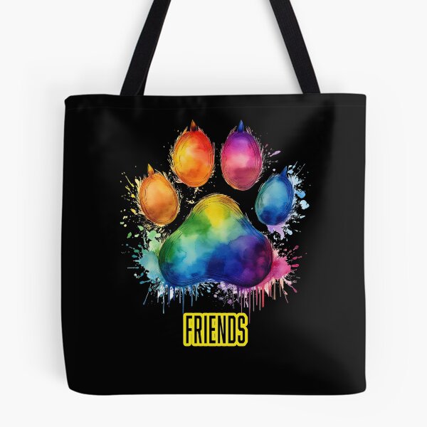 Item preview, RAINBOW DOG PAW.   FRIENDS designed and sold by BIGPIX91011.