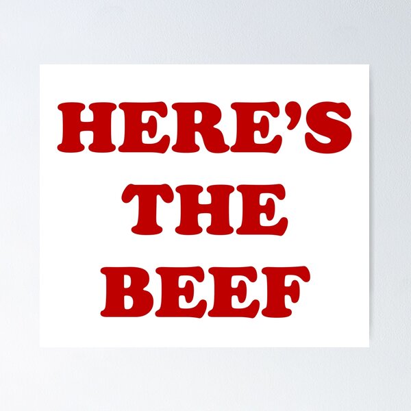 Item preview, Wheres the beef? HERES the beef! designed and sold by Bruce Custom Creations.