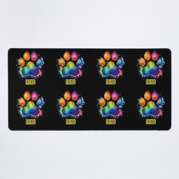 Item preview, RAINBOW DOG PAW.   FRIENDS designed and sold by BIGPIX91011.