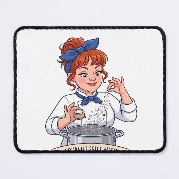 Item preview, The Gourmet Spice Mistress — Salt with Sense designed and sold by POTOTSKA.