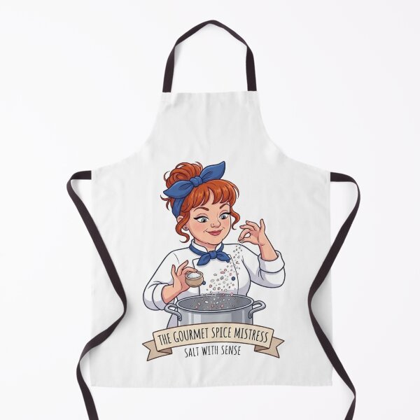 Item preview, The Gourmet Spice Mistress — Salt with Sense designed and sold by POTOTSKA.