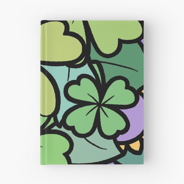 Item preview, Purple and Green Lucky Clover Pattern designed and sold by ubborn.