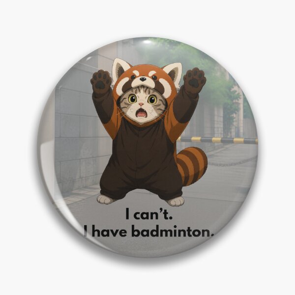 Item preview, I can't. I have badminton (panda cat) designed and sold by RunningWhiskers.
