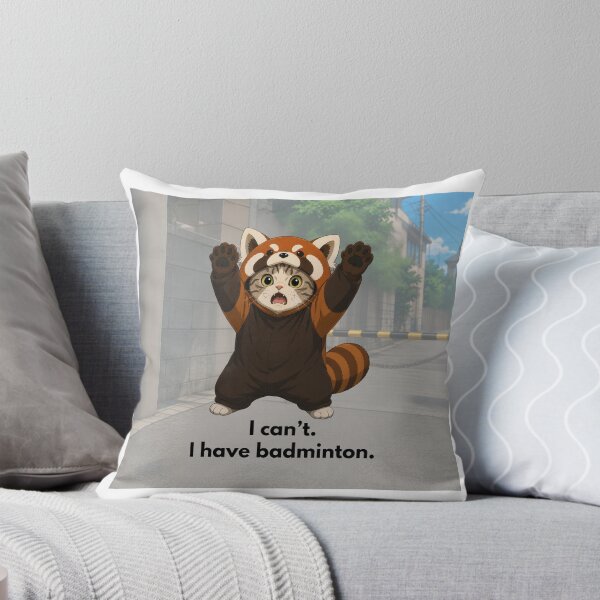 Item preview, I can't. I have badminton (panda cat) designed and sold by RunningWhiskers.