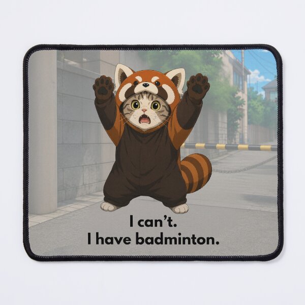 Item preview, I can't. I have badminton (panda cat) designed and sold by RunningWhiskers.