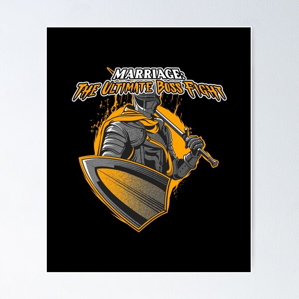 Item preview, Marriage: The Ultimate Boss Fight designed and sold by Boysmom21.