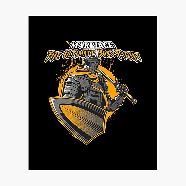 Item preview, Marriage: The Ultimate Boss Fight designed and sold by Boysmom21.