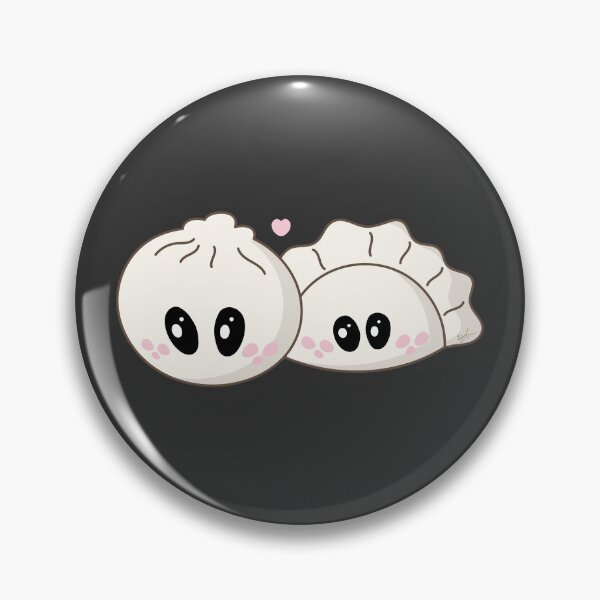 Item preview, Dumpling Besties – Kawaii Bao and Pierogi Hug designed and sold by SKETCHYANDGRAPHIC.