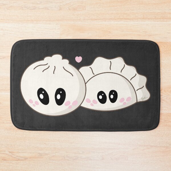 Item preview, Dumpling Besties – Kawaii Bao and Pierogi Hug designed and sold by SKETCHYANDGRAPHIC.
