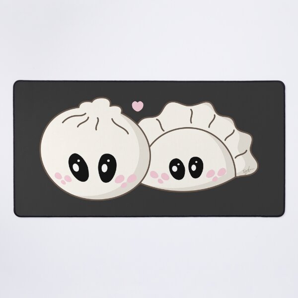 Item preview, Dumpling Besties – Kawaii Bao and Pierogi Hug designed and sold by SKETCHYANDGRAPHIC.