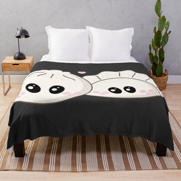 Item preview, Dumpling Besties – Kawaii Bao and Pierogi Hug designed and sold by SKETCHYANDGRAPHIC.