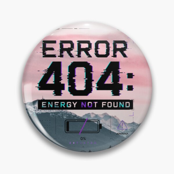 Item preview, Error 404-Glitch Streetwear Design designed and sold by designsvetlana1.