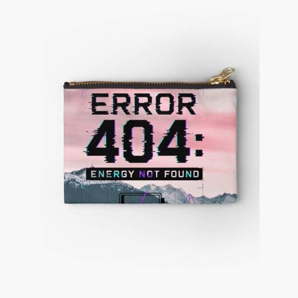 Item preview, Error 404-Glitch Streetwear Design designed and sold by designsvetlana1.