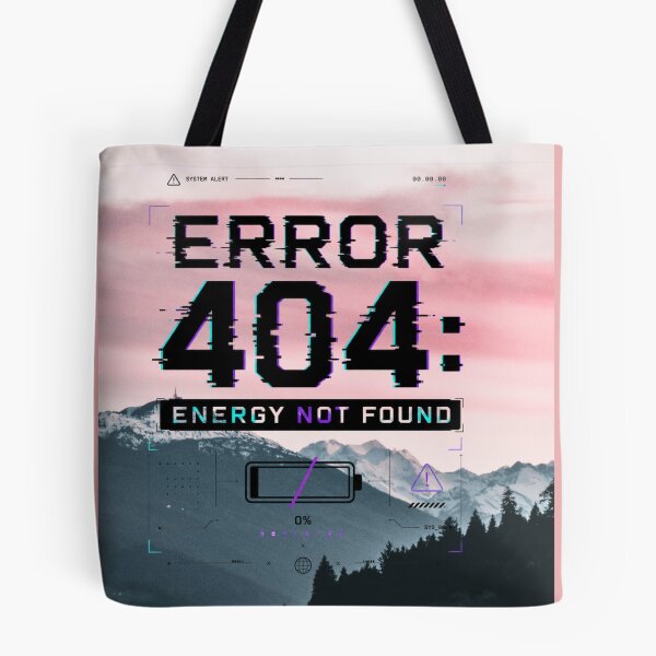 Artikelvorschau, Fehler 404 – Glitch Streetwear Design entworfen und verkauft von designsvetlana1.