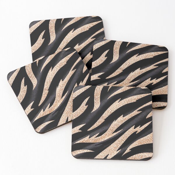 Item preview, Zebra Luxe Pattern - Orange designed and sold by Exodoi.