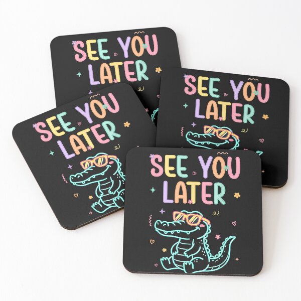 Item preview, Cute Alligator Summer Goodbye Classic T-Shirt designed and sold by xelarpoo.