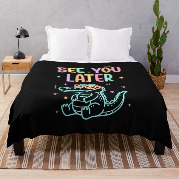Item preview, Cute Alligator Summer Goodbye Classic T-Shirt designed and sold by xelarpoo.