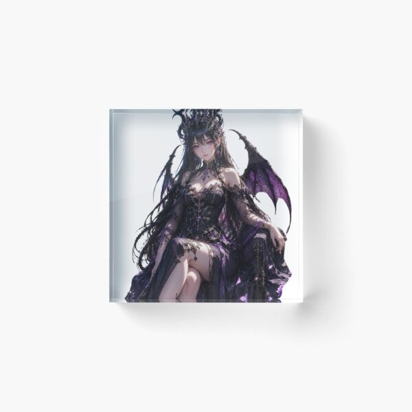 Item preview, Demon Queen of Spring | Dark Fantasy Beauty Artwork designed and sold by Sticleg.