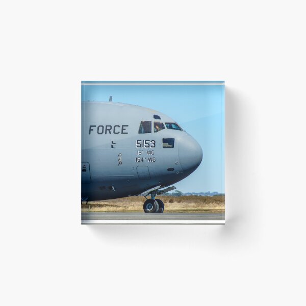 Item preview, Boeing C-17 Globemaster III | Imposing Military Transport Jet - Fine Art Print designed and sold by Ross.A.Campbell.