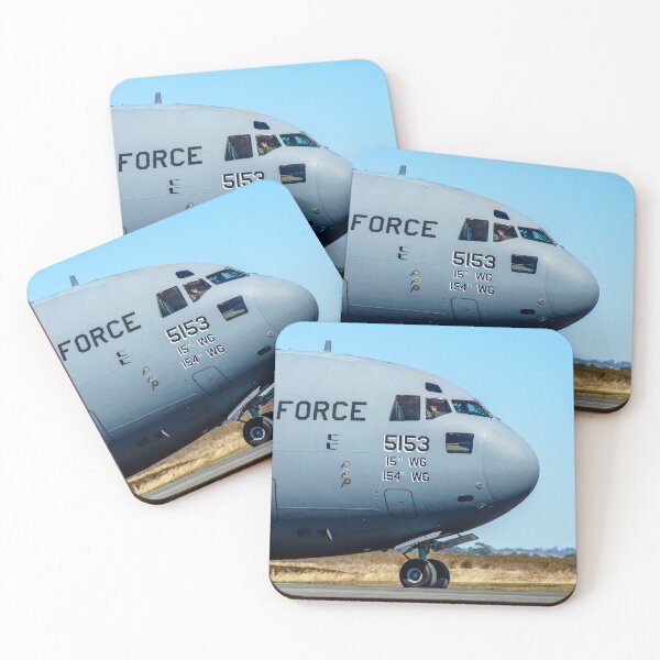 Item preview, Boeing C-17 Globemaster III | Imposing Military Transport Jet - Fine Art Print designed and sold by Ross.A.Campbell.