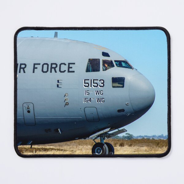 Item preview, Boeing C-17 Globemaster III | Imposing Military Transport Jet - Fine Art Print designed and sold by Ross.A.Campbell.
