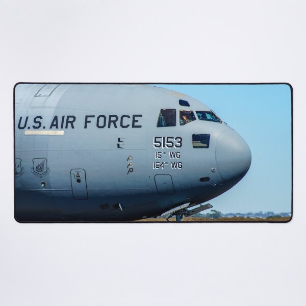 Item preview, Boeing C-17 Globemaster III | Imposing Military Transport Jet - Fine Art Print designed and sold by Ross.A.Campbell.