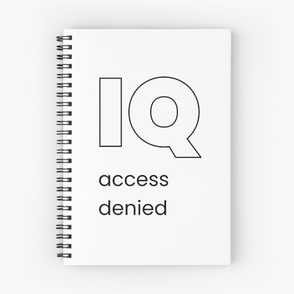 Item preview, IQ access denied designed and sold by ytist.