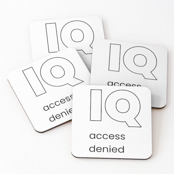 Item preview, IQ access denied designed and sold by ytist.