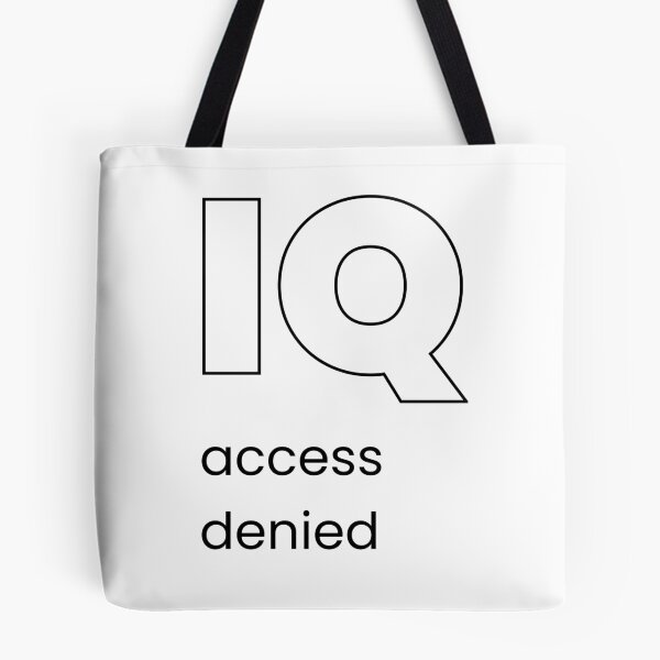 Item preview, IQ access denied designed and sold by ytist.