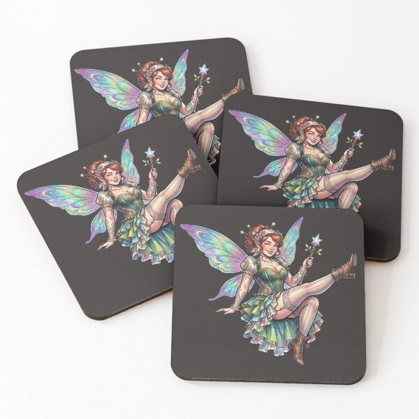 Item preview, Fairy Pinup #1 RPG Sticker designed and sold by AestheticRPG .