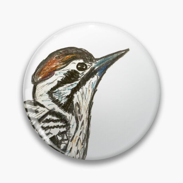Item preview, Ladder-backed Woodpecker designed and sold by woodland-towers.
