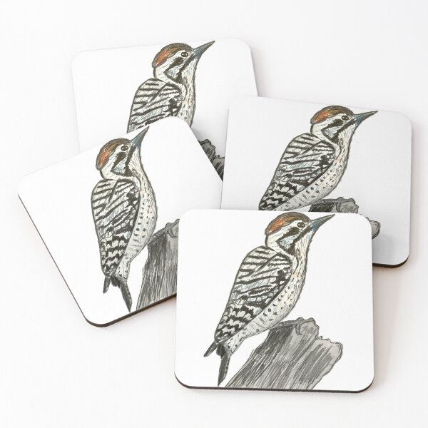 Item preview, Ladder-backed Woodpecker designed and sold by woodland-towers.
