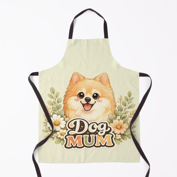 Item preview, Cute Pomeranian Dog Mum Floral Aesthetic designed and sold by aleano2026.