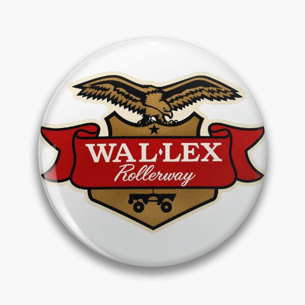 Item preview, Wal-Lex Rollerway Waltham Massachusetts Roller Skating Rink Sticker Decal Label Design 3 designed and sold by tislord.