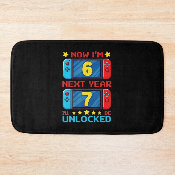 Item preview, Level 6 Unlocked Pixel Birthday Gaming With Retro Arcade Vibes designed and sold by FGTV2021.