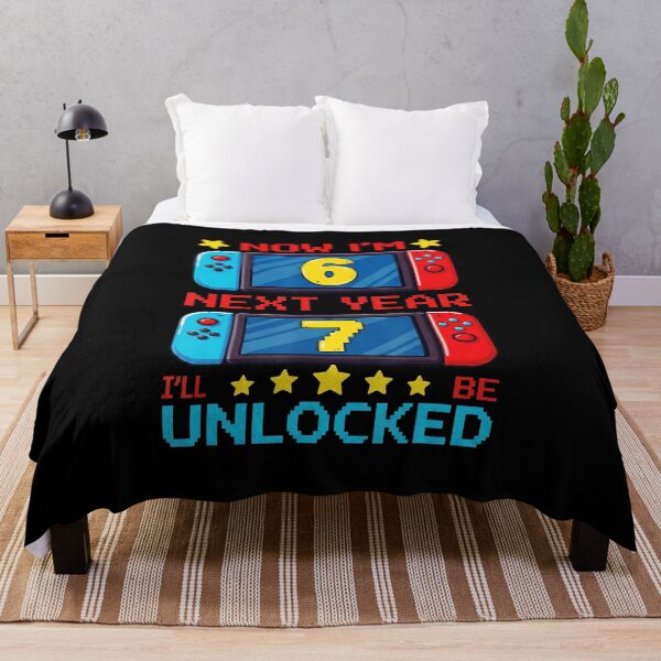 Item preview, Level 6 Unlocked Pixel Birthday Gaming With Retro Arcade Vibes designed and sold by FGTV2021.