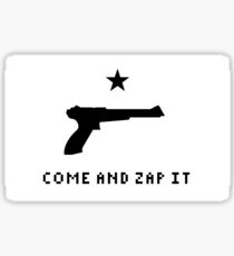 Come and Zap It Sticker