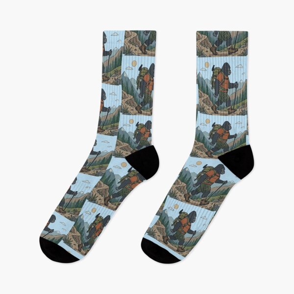 Item preview, Hiking Gorilla – Adventure Animal Art designed and sold by Dogandesighn.
