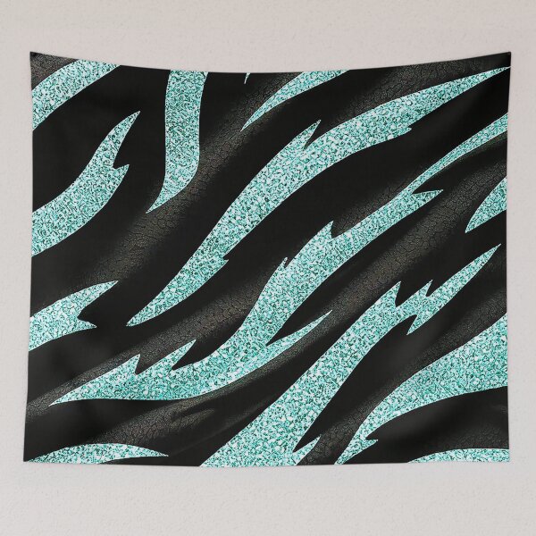 Item preview, Zebra Luxe Pattern - Light Blue designed and sold by Exodoi.