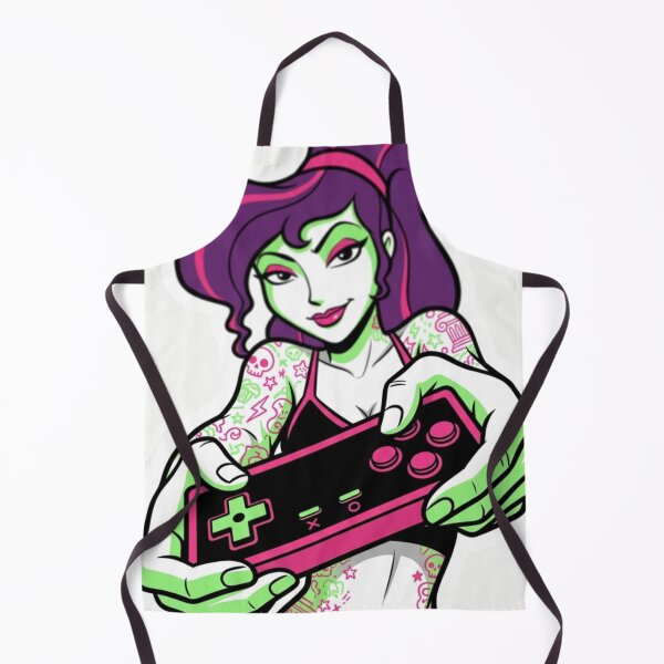 Item preview, “Button Masher, Spirit Crasher, Neon Disaster” designed and sold by Print Fiction.