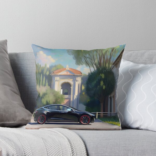 Item preview, Tesla in Tuscany – Italian Villa Art designed and sold by UmSkelig834.