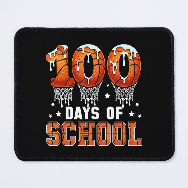 Item preview, 100 Days Of School Basketball Drip Distressed Sports Celebration designed and sold by allistermariam.