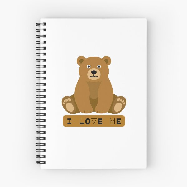Item preview, I Love Me | Self Love Quote Design | Positive Confidence Aesthetic Bear designed and sold by Art IN Pack.